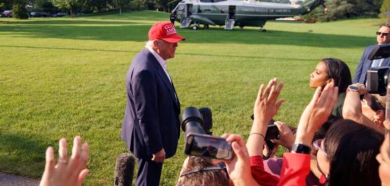 Trump anuncia que Israel aceptaría un alto el fuego en Gaza de 60 días