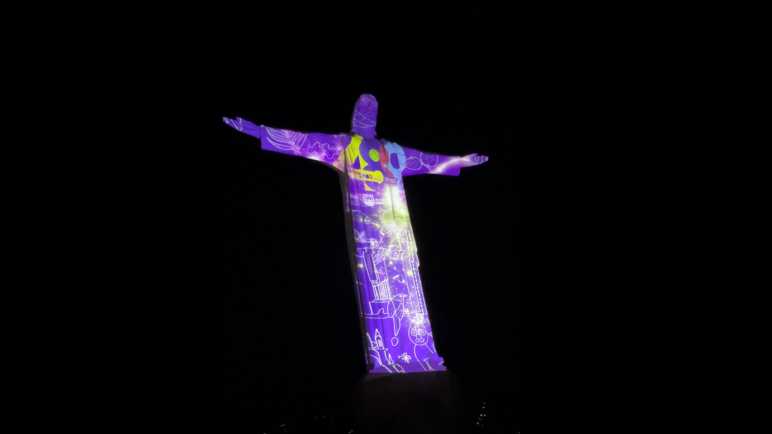 Cali se ilumina para celebrar sus 489 años con un espectáculo histórico