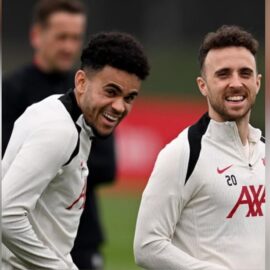 "Me duele en el alma": Luis Diaz se despide de su compañero del Liverpool, Diogo Jota