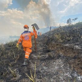 ¡Atención! Se registra incendio forestal en Yumbo: hay cinco hectáreas afectadas