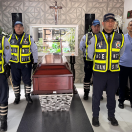 Agente de tránsito falleció tras rescatar a su hija del mar en Buenaventura