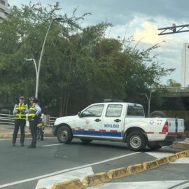 Cierran temporalmente el hundimiento por recomendación de la Policía tras explosión en la base aérea