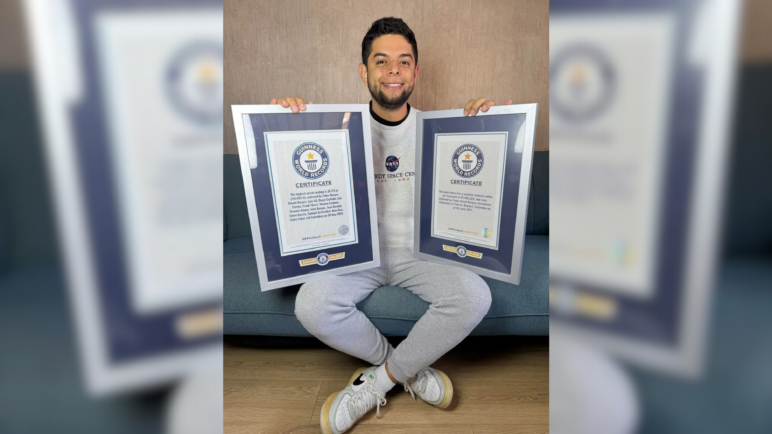 Colombiano logra increíble récord Guinness, ¿de qué trata?