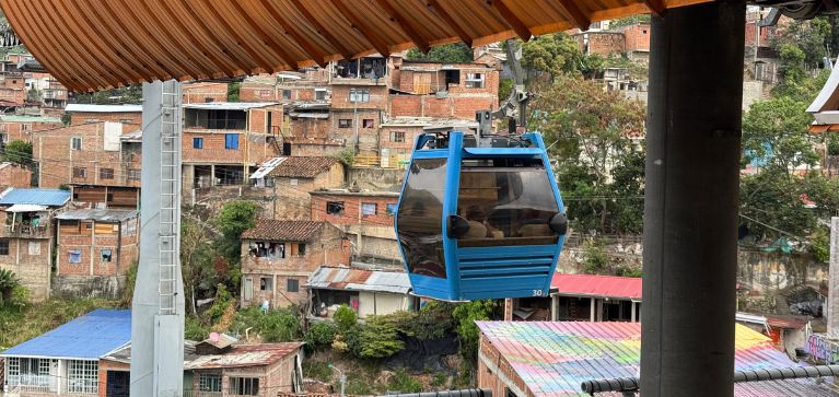 'El Fénix', nuevo vehículo aéreo para el mantenimiento del MÍO Cable, ¿cómo operará?