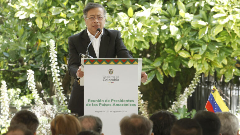 El presidente de Colombia Gustavo Petro, propone fuerza armada de paz en Palestina