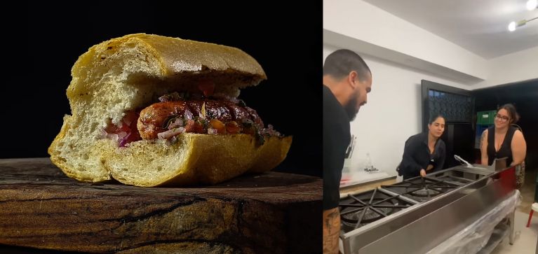 La historia de los choripanes que revolucionan Cali: Una pareja es protagonista