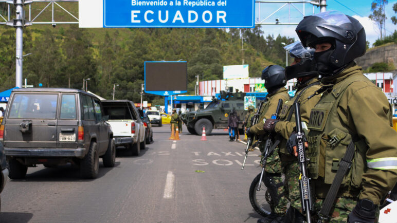 Cierre fronterizo entre Ecuador y Colombia por bloqueos, ¿a qué se deben?