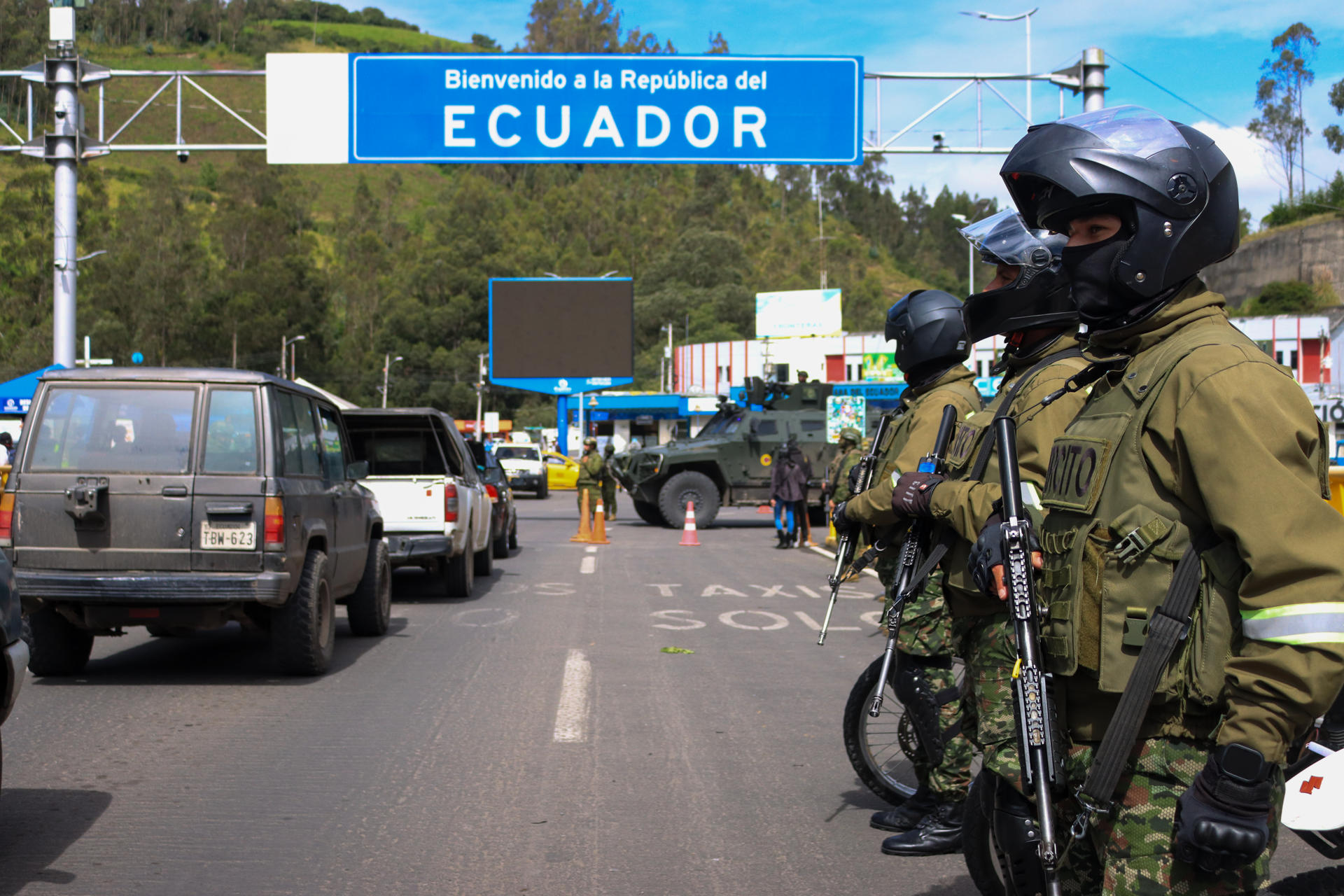 Cierre fronterizo entre Ecuador y Colombia por bloqueos, ¿a qué se deben?