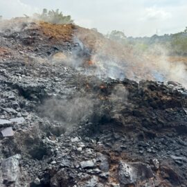 Caparrosa, los rastros de la minería ilegal de carbón en Cali