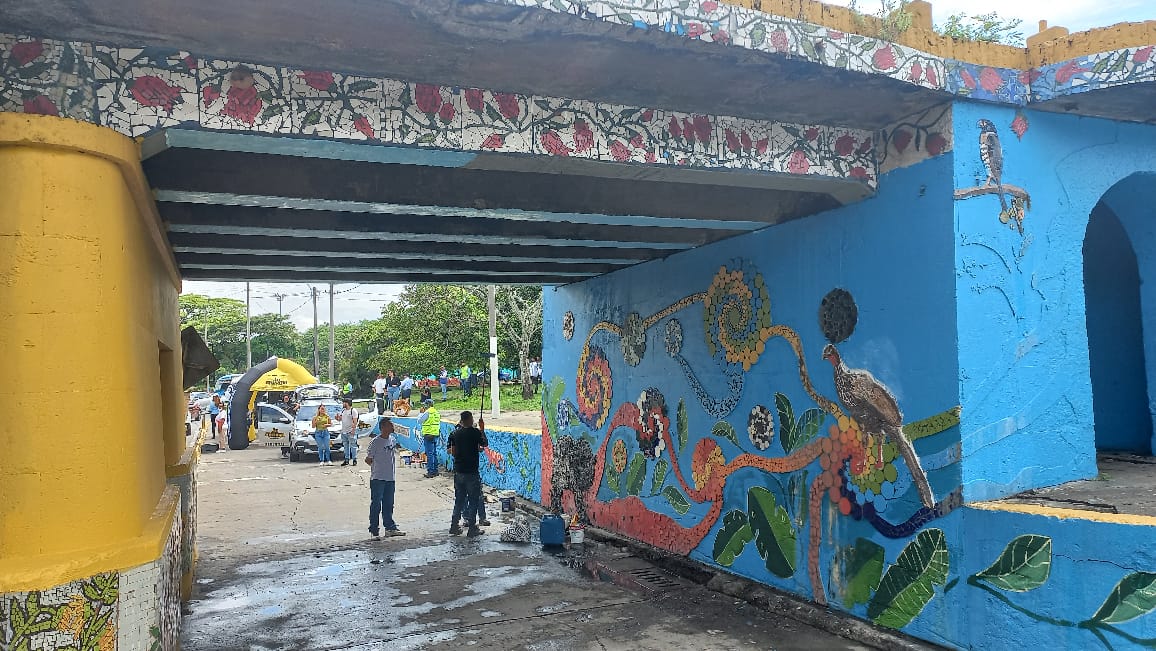 Tunel peatonal Calle 25