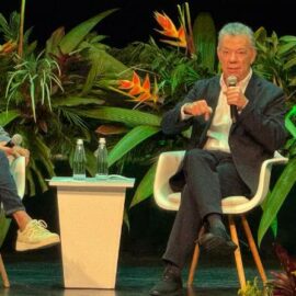Expresidente Santos advirtió sobre la minería ilegal en la Semana de la Biodiversidad en Cali