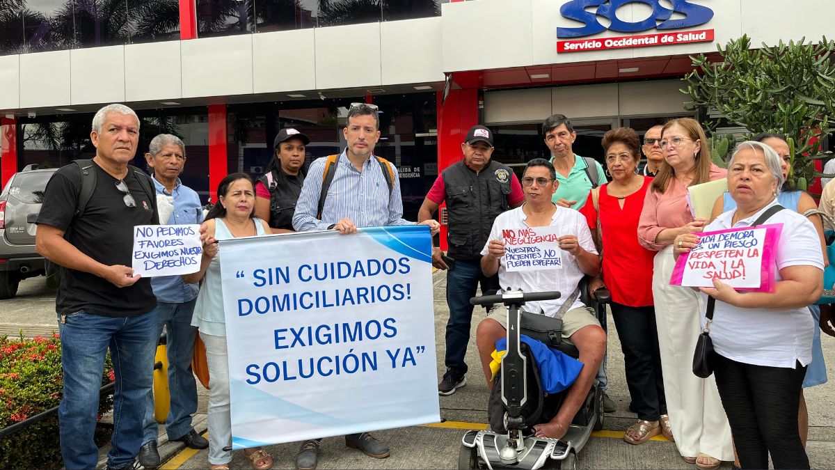 Usuarios de la EPS S.O.S. protestan por fallas en la atención: exigen soluciones inmediatas