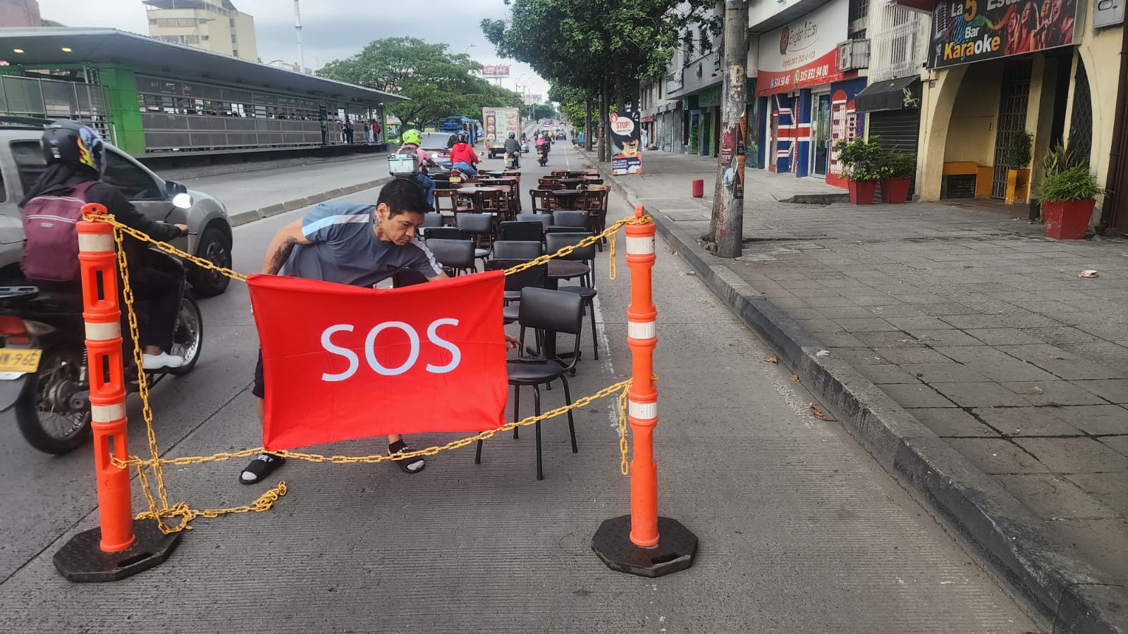 Alteración de orden público en el centro de Cali: autoridades entregaron declaraciones de lo sucedido