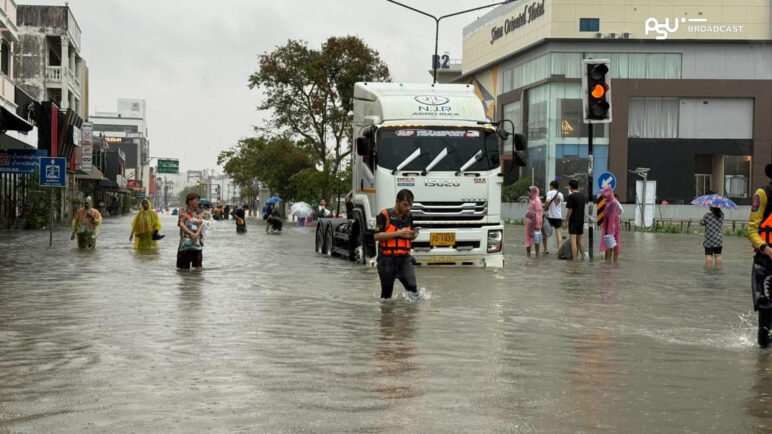 Tailandia declara zona de desastre en Songkhla tras lluvias históricas y graves inundaciones en Hat Yai