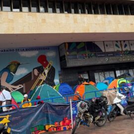 Personas bloquean el ingreso a la Gobernación: Secretario de Seguridad del Valle se pronunció