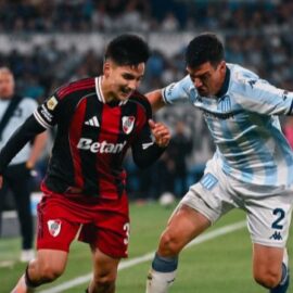 Así eliminó Racing a River en Argentina: Duván Vergara fue figura y Quintero hizo gol (Video)