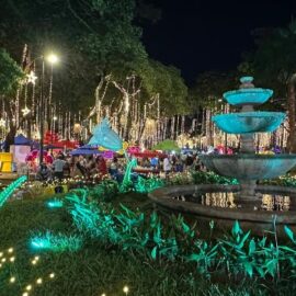 Video: Así recorrió 90 Minutos el alumbrado navideño de Cali
