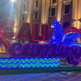 Imágenes: Así luce el alumbrado navideño en Cali para este 2025