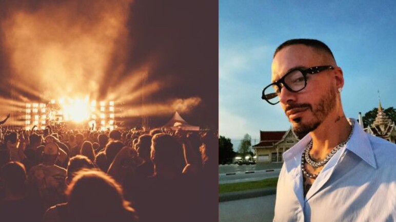 J Balvin y el infarto que sufrió a mitad de su concierto en Medellín; tuvo que ser atendido