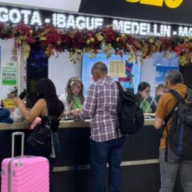 Terminal de Cali reporta alta movilización de pasajeros durante la temporada de fin de año