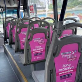 Zona MÍO Mujer, apuesta para prevenir la violencia de género en los buses del sistema
