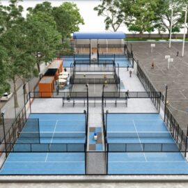 Inició la construcción del primer complejo público de pádel en Cali: así será el escenario