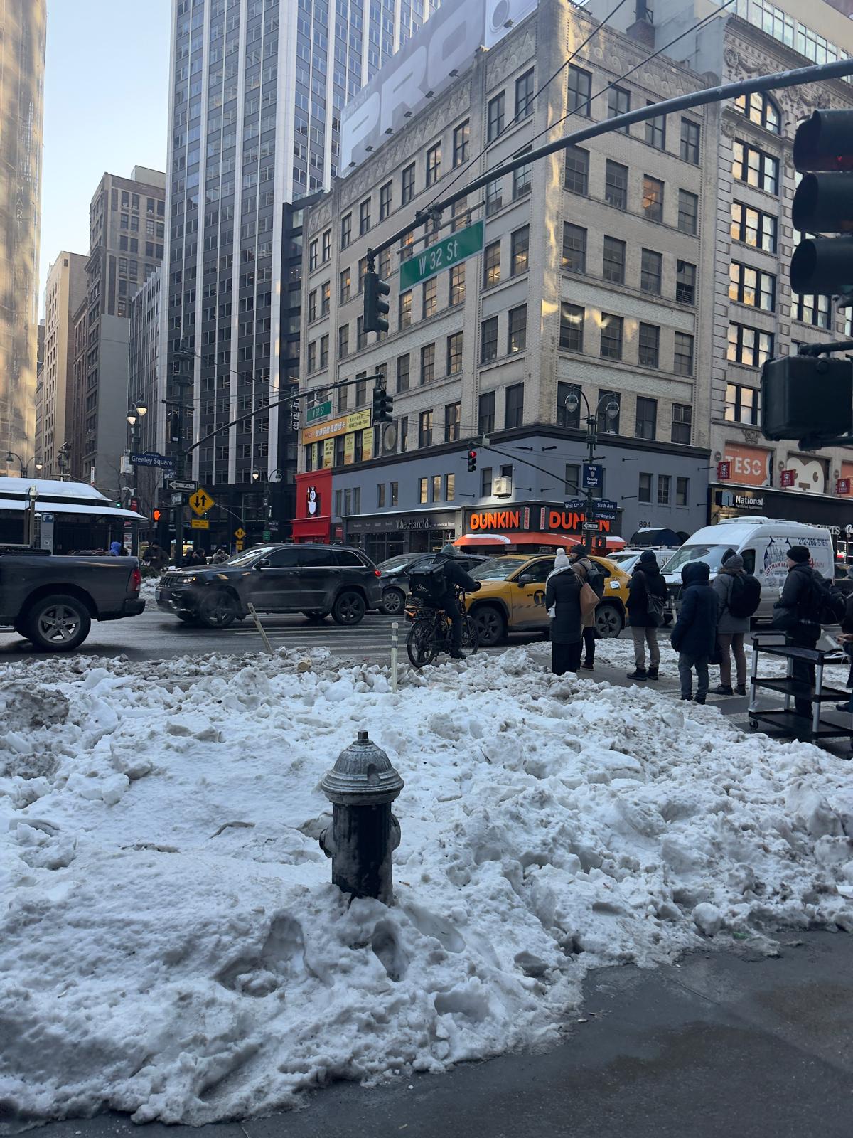 nieve Nueva York