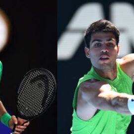Alcaraz vs. Djokovic la gran final del Australian Open: Ojo a la hora en que jugarán