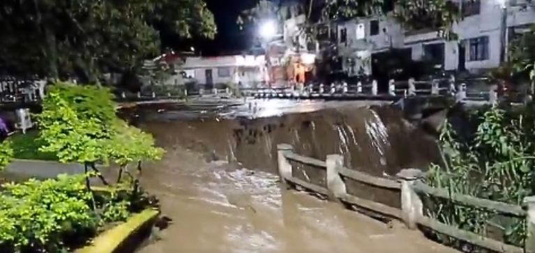 Creciente del río Quilichao pone en alerta a Santander