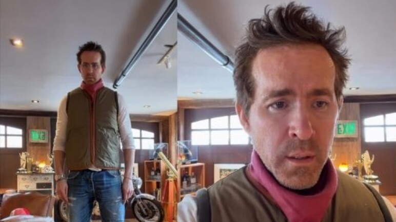Ryan Reynolds ya luce la camiseta de club colombiano del cual es accionista