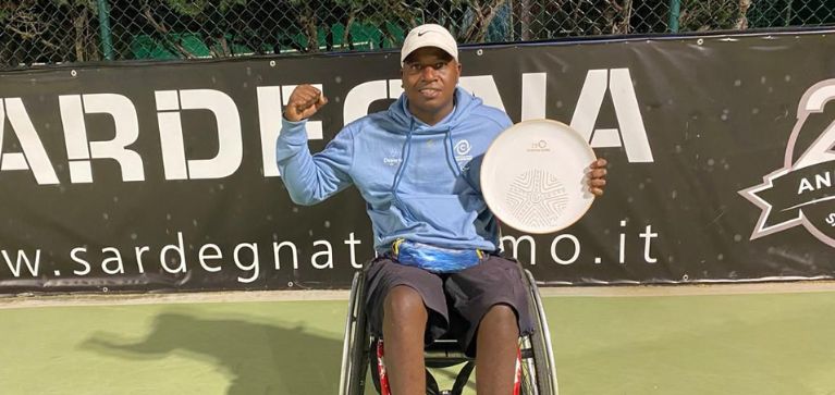 Daniel Campaz: El hombre que busca cumplir un sueño en el tenis en silla de ruedas