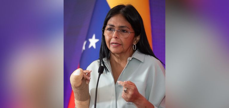 Vicepresidenta dice que se desconoce el paradero de Maduro y exige a EE.UU. prueba de vida
