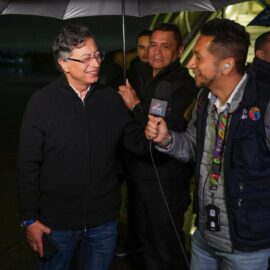 Petro llegó a Estados Unidos para reunirse con Donald Trump en la Casa Blanca