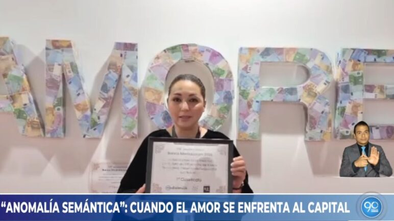 El talento colombiano brilla en Italia: artista recibe importante reconocimiento