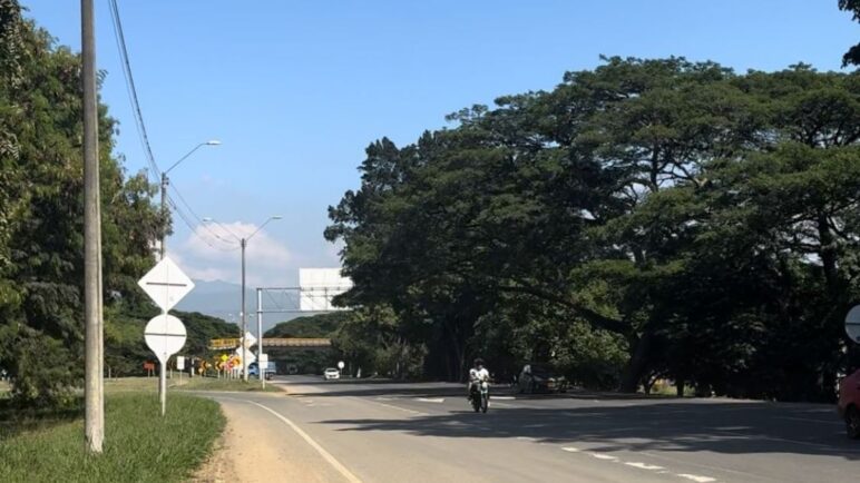 Este es el cierre parcial que se hará en la vía recta Cali - Palmira