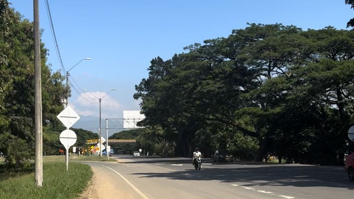 Este es el cierre parcial que se hará en la vía recta Cali - Palmira