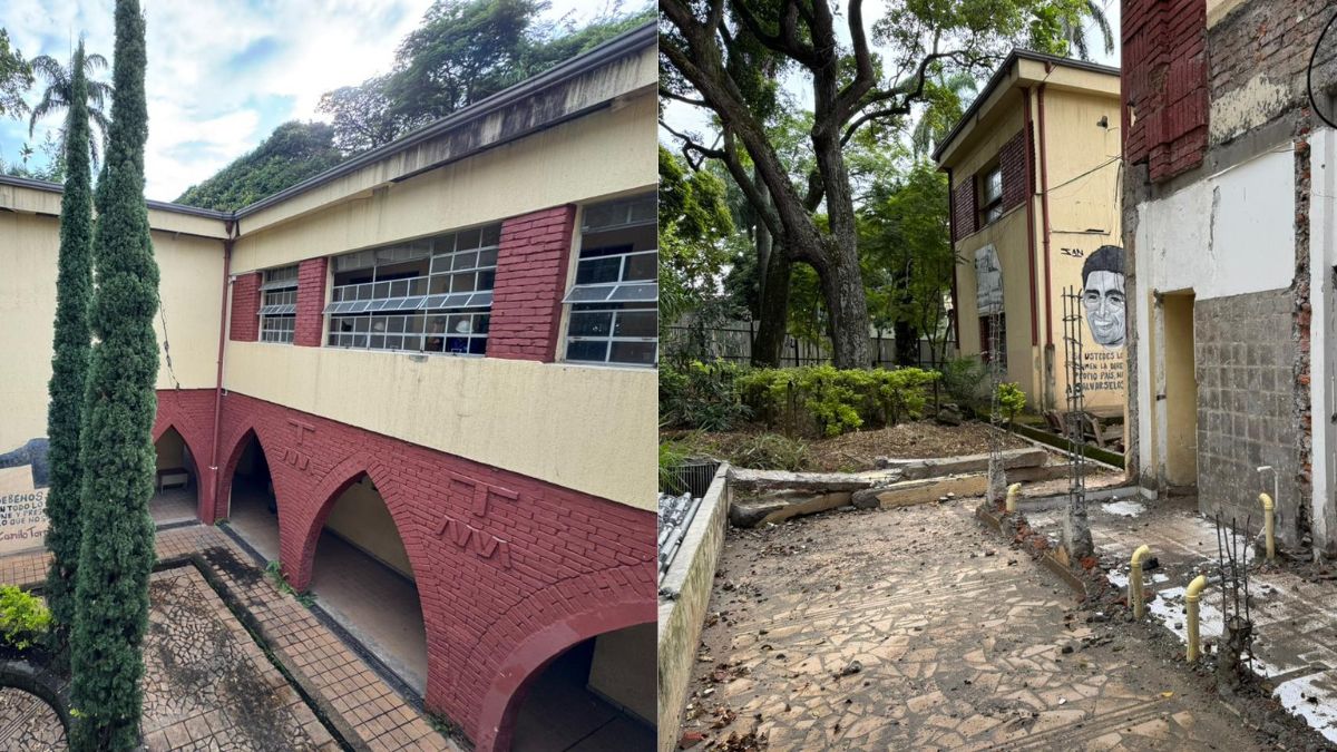 Imágenes: Este es el avance de las obras del Colegio Santa Librada en Cali