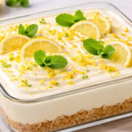 Postre de limón sin horno: receta fácil y deliciosa