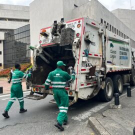 Recolección de basuras en Cali