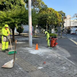 Recolección de basuras en Cali