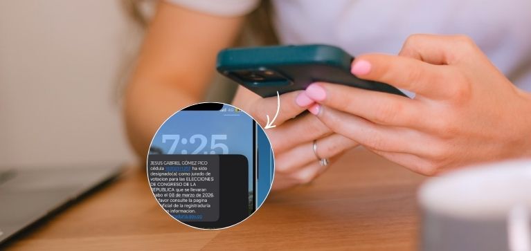 ¡Ojo! Registraduría alerta de mensajes fraudulentos para jurados de votación: identifíquelos