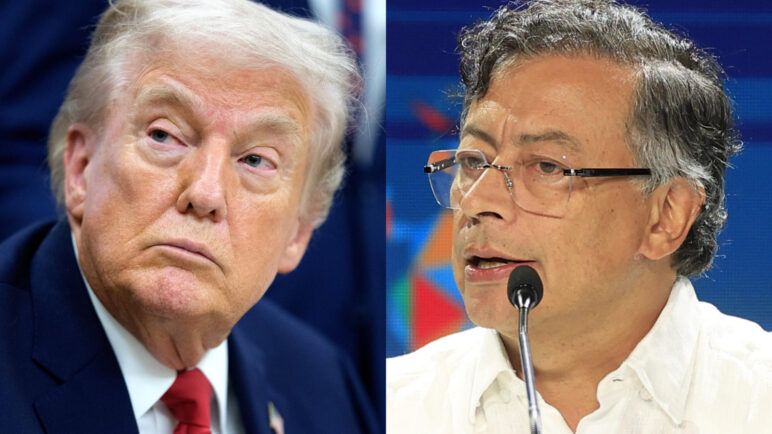 Trump y Petro se citan en la Casa Blanca tras un año de acusaciones y tensiones