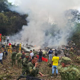 Asciende a 70 la cifra de fallecidos tras accidente de avión de la FAC en Putumayo