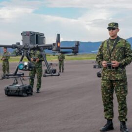 Colombia iniciará pruebas de escudo antidrones contra ataques de grupos armados ilegales