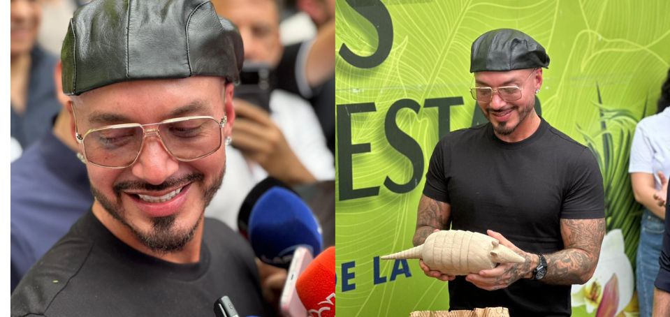 "Inspira muchísimo estar por aquí": J Balvin sobre su visita a Cali