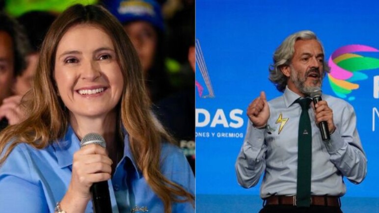 Paloma Valencia anuncia a Juan Daniel Oviedo como su fórmula vicepresidencial