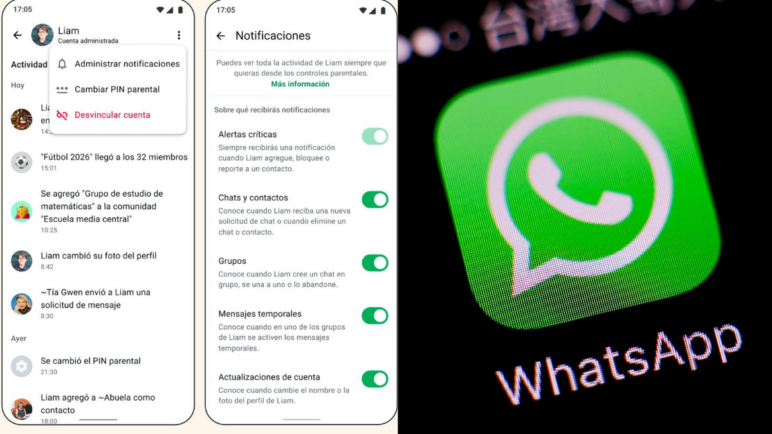 WhatsApp lanza las cuentas para menores, administradas y controladas por los padres