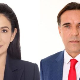 Candidata Sondra Macollins anunció su fórmula vicepresidencial: Leonardo Karam Helo