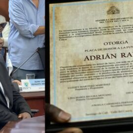 Adrián Ramos es condecorado en el Valle tras años de carrera: Tuvo emotiva declaración