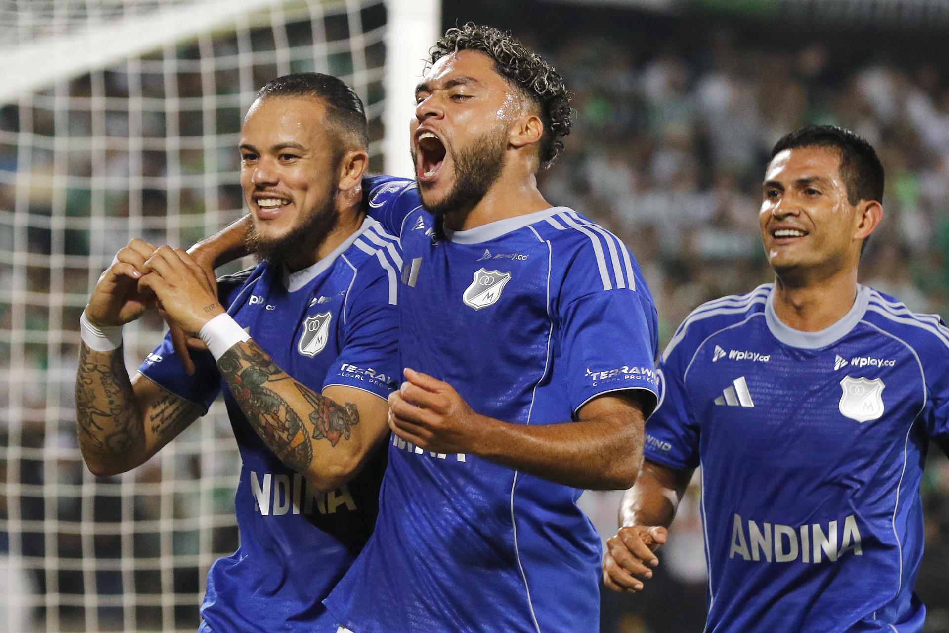 Videos: Con estos golazos Millonarios eliminó a Nacional de Copa Sudamericana